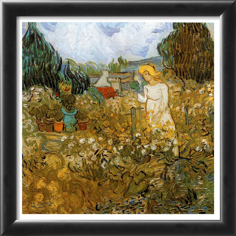 Marguerite Gachet Dans Son Jardin - Van Gogh Painting On Canvas
